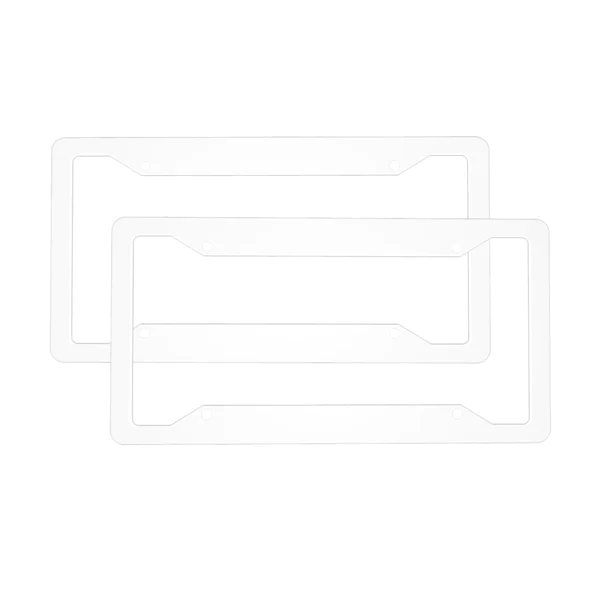 License plate frame