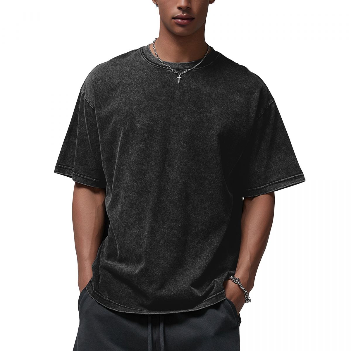 Men's Crew Neck Short Sleeve T-Shirt