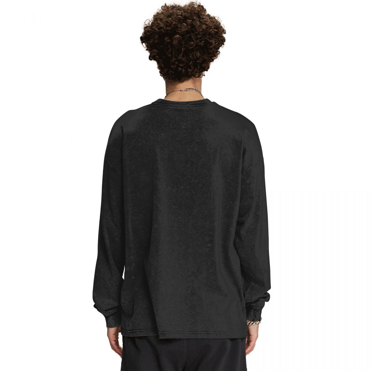 Men's Crew Neck Long-Sleeved T-Shirt