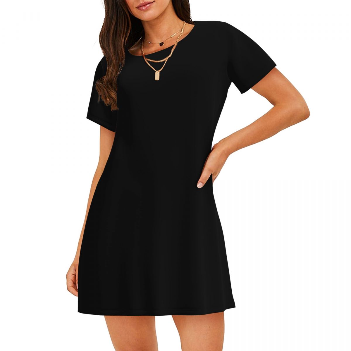 Women's Short-sleeved Nightdress