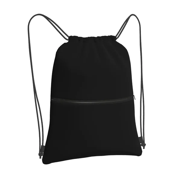 Drawstring zipper Backpack