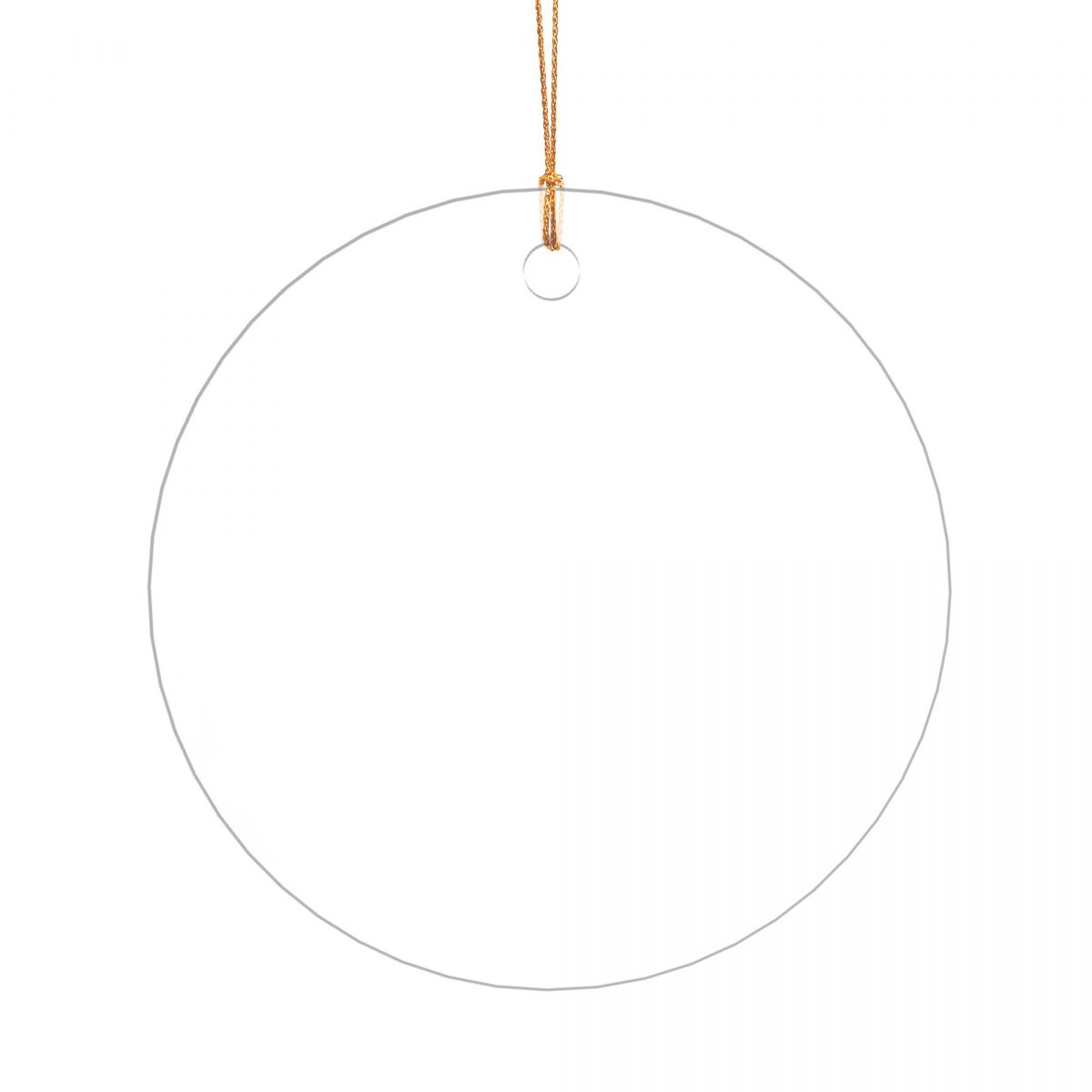 Acrylic Shaped Pendant