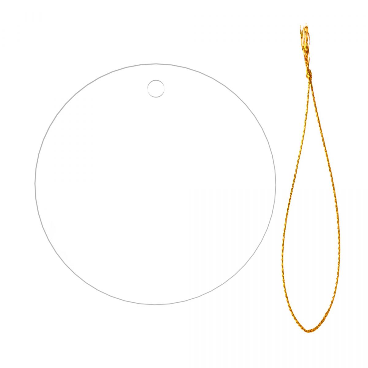 Acrylic Shaped Pendant