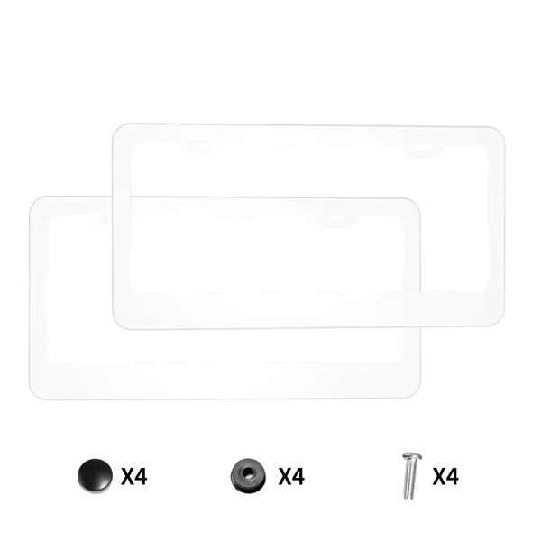 License plate frame