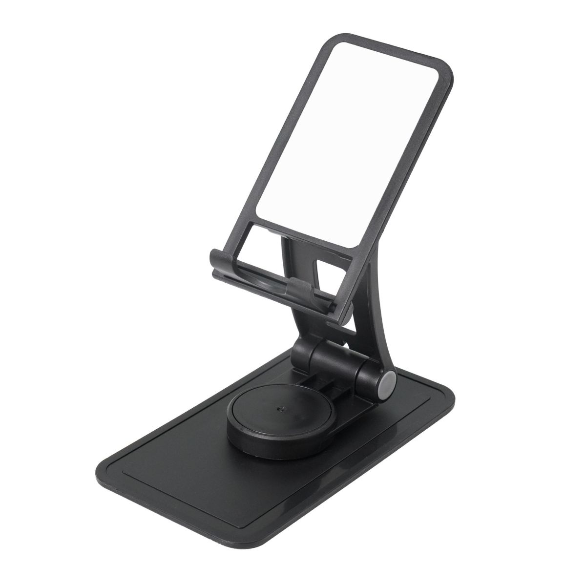 Square base Swivel phone stand