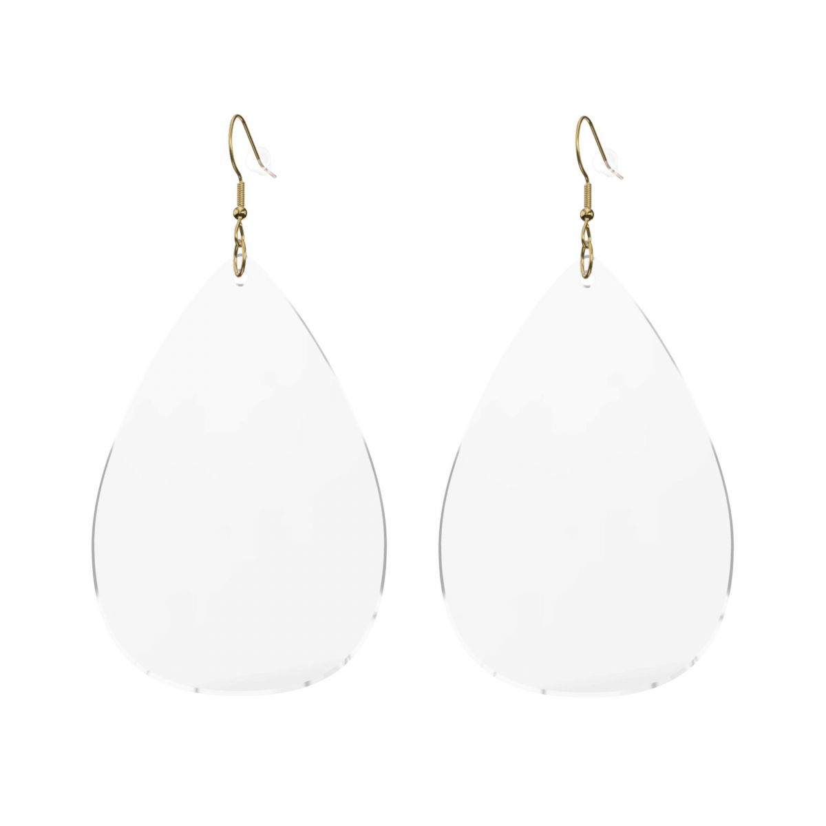Drop-shaped Acrylic Earrings