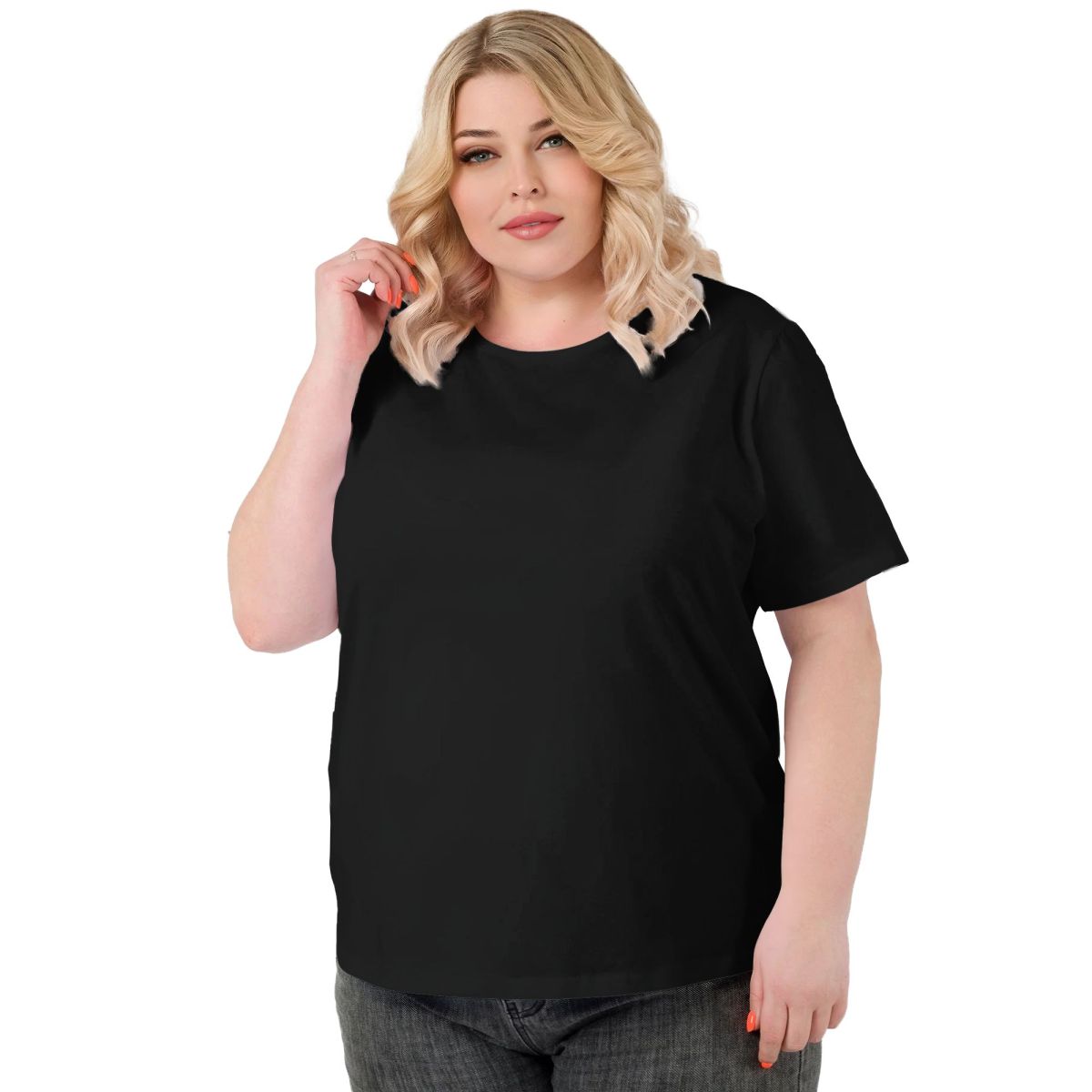 Plus Size Women's Short-sleeved T-shirt