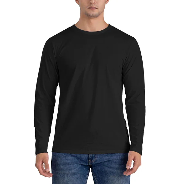 Men's Crew Neck Long Sleeve T-shirt