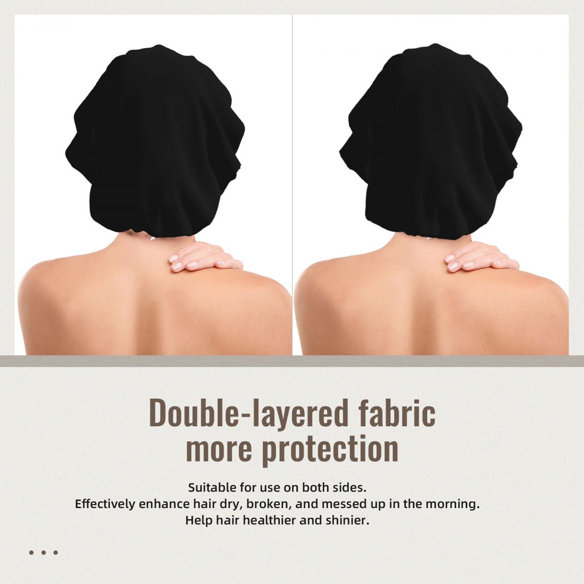 Adult’s Satin Sleeping Cap