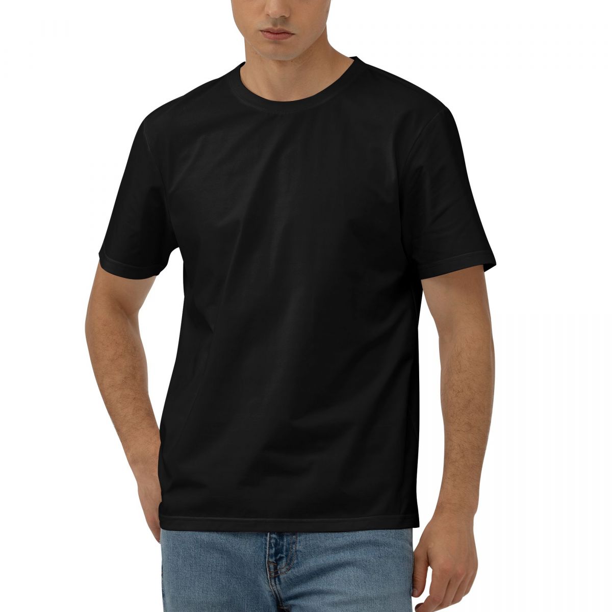 Men's Cotton Crew Neck T-Shirt