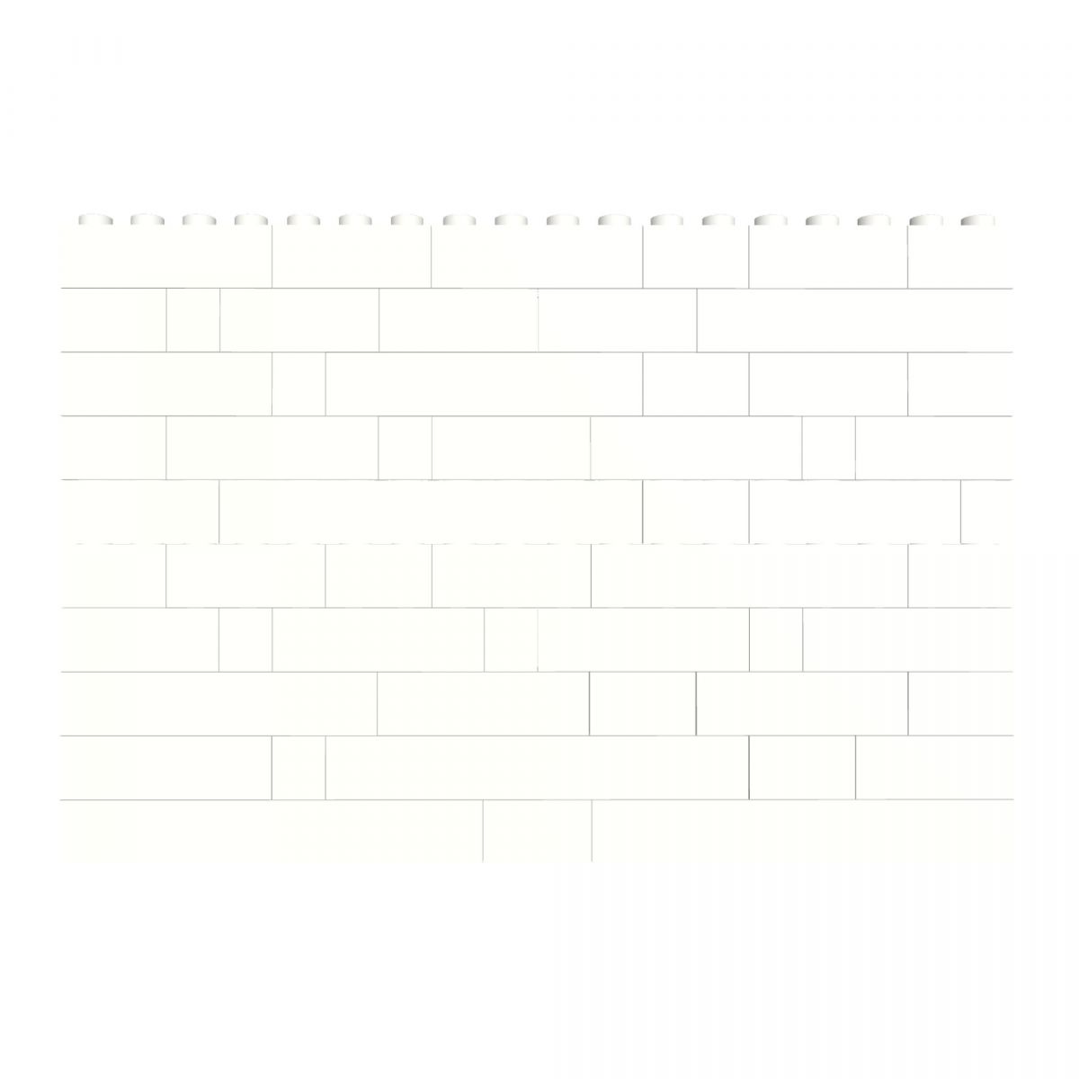 Building Brick Block Puzzle Rectangle Shaped