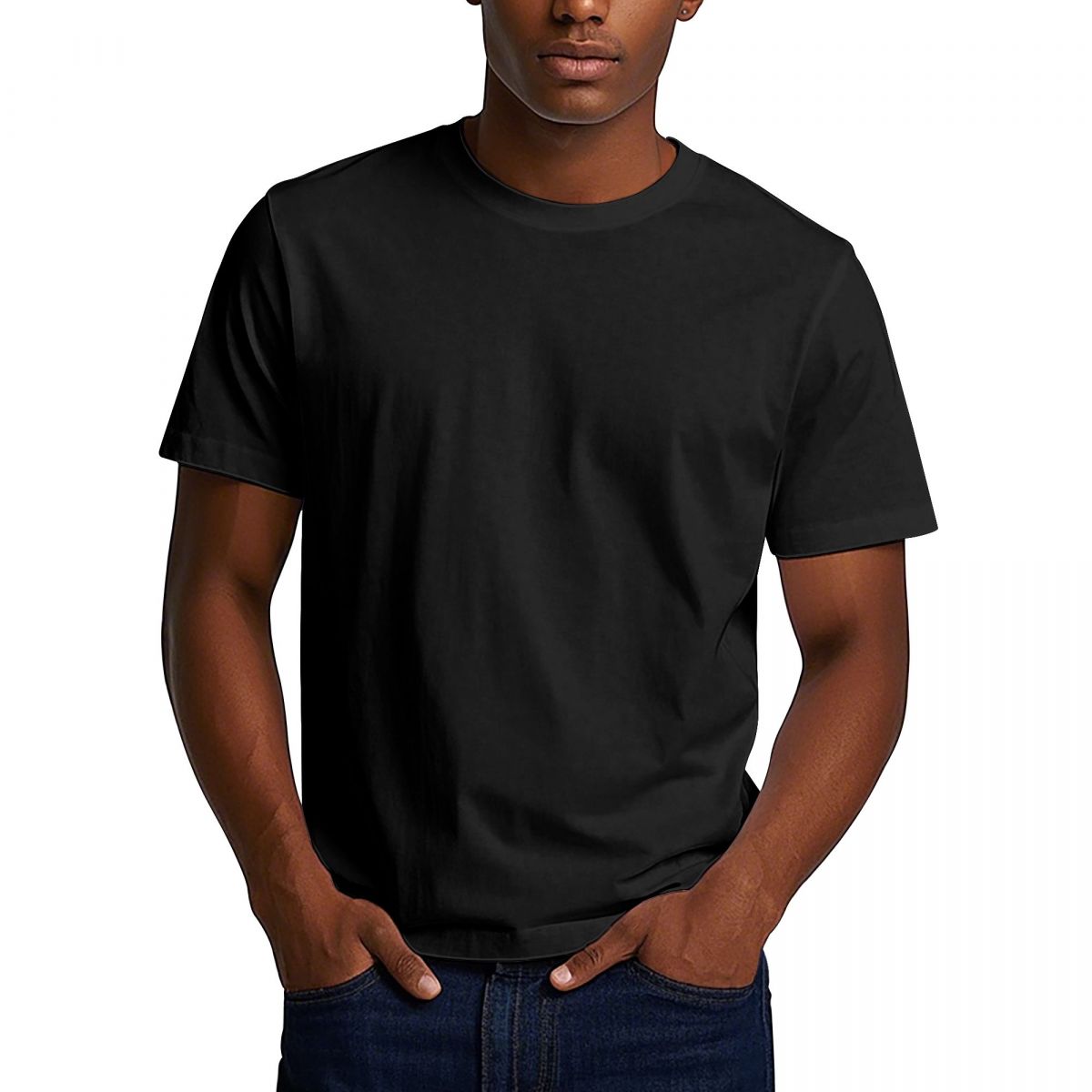 Adult Polyester Crew Neck T-Shirt