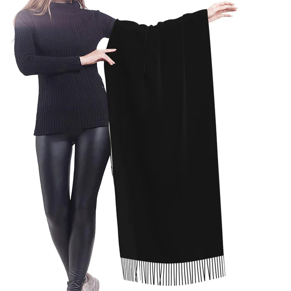 cashmerette fringed scarf