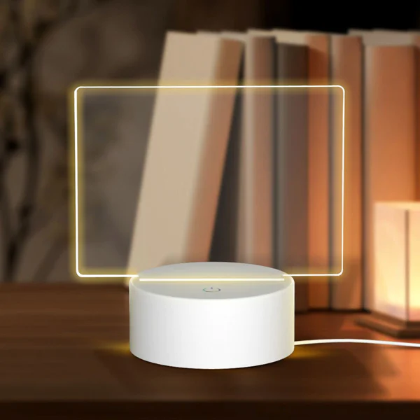 Rectangular Acrylic Night Light