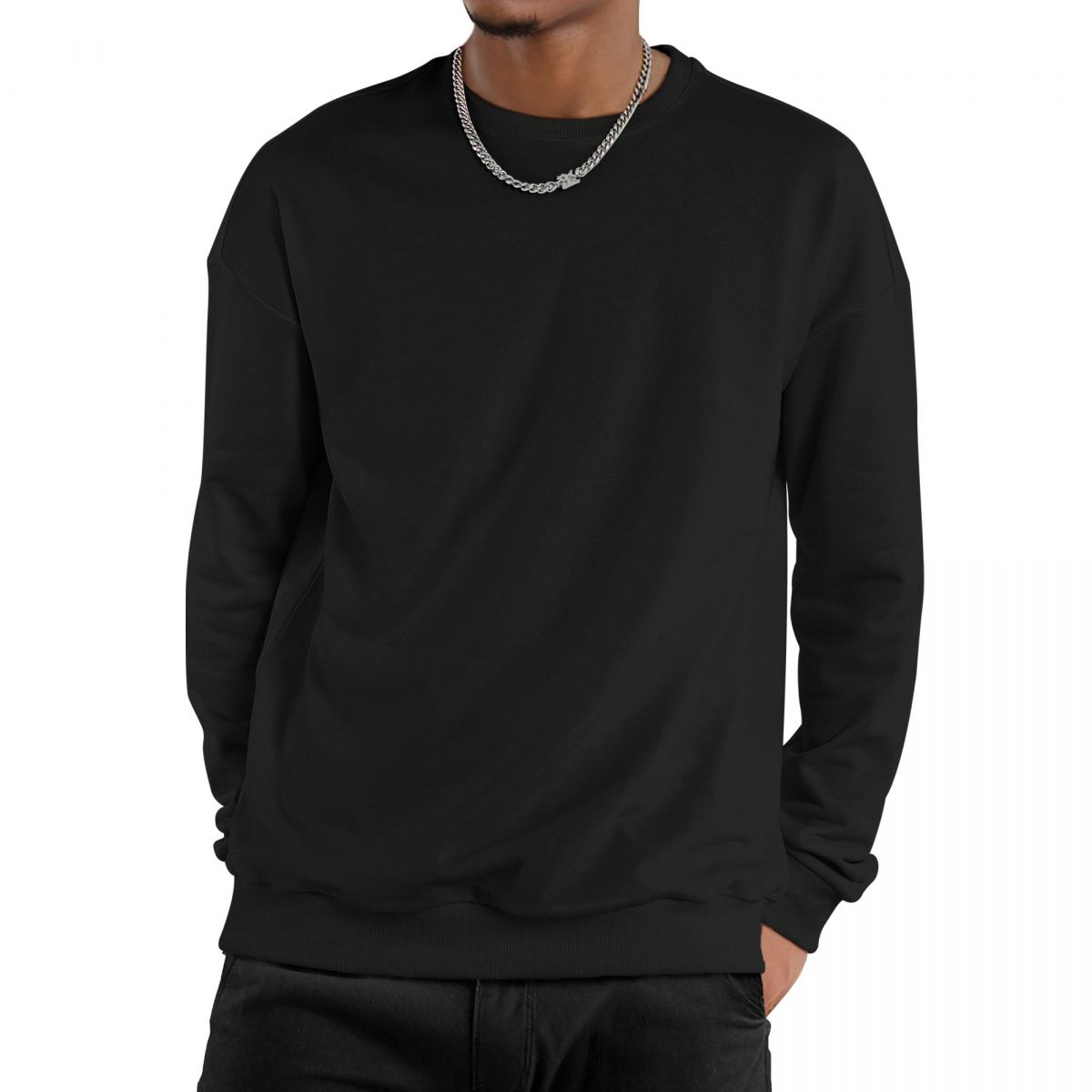 Men's Crew Neck Hoodie