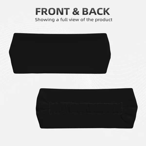 Elastic exercise headband