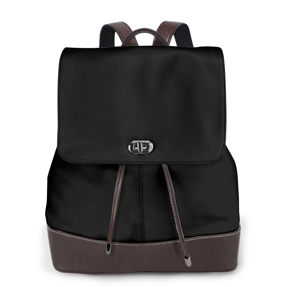 Women's leather backpack