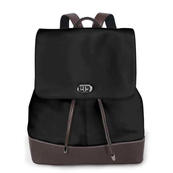 Women's leather backpack