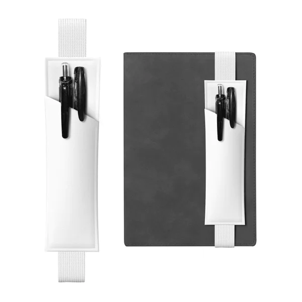 Leather Pen Holder Bookmark