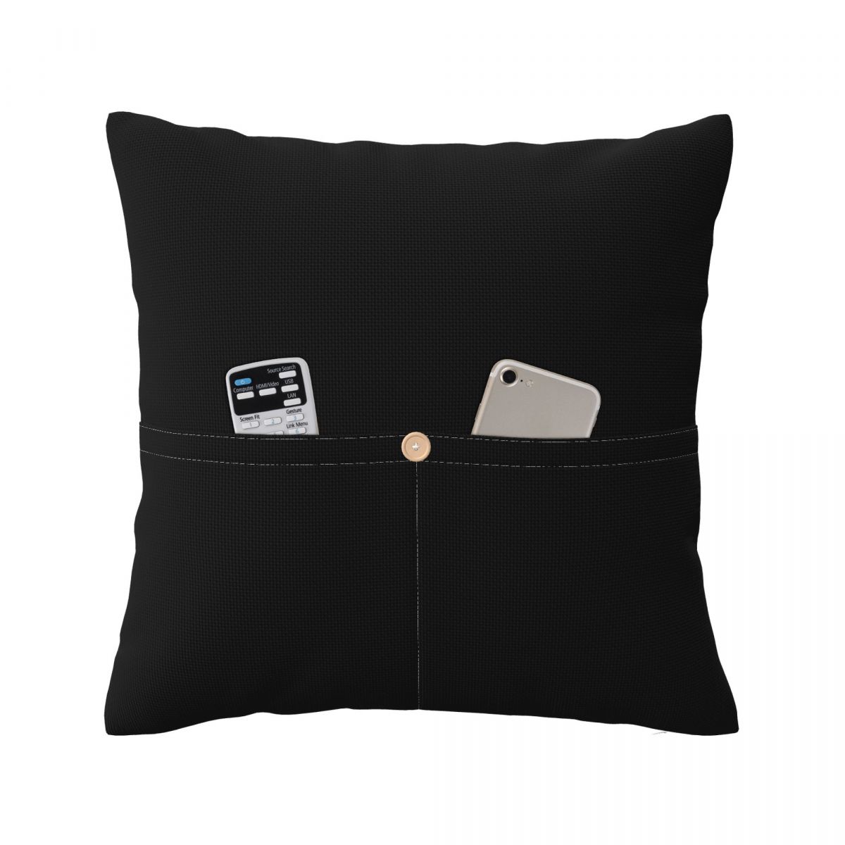 Linen Decorative Throw Pillow