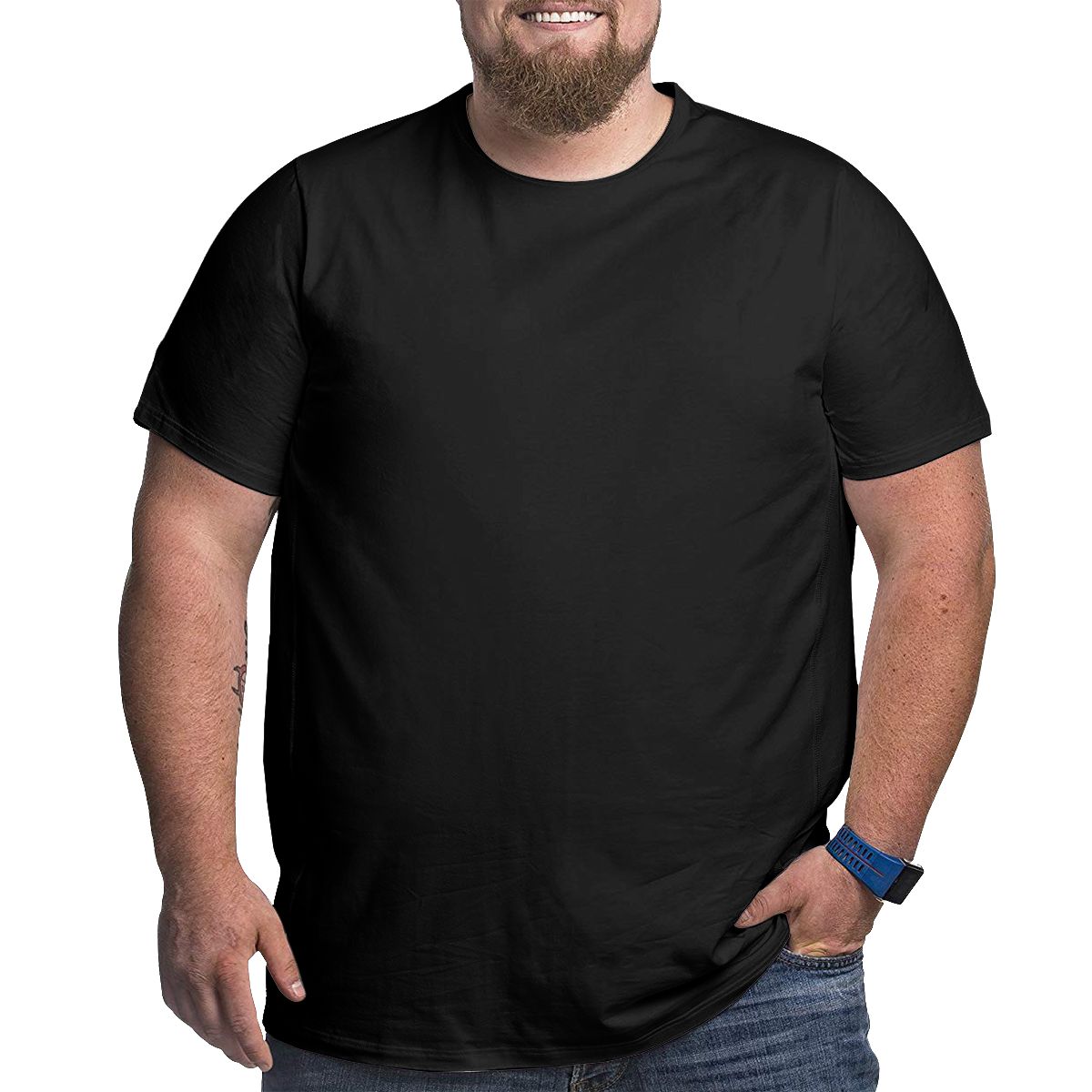 Big size men's t-shirt
