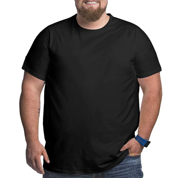 Big size men's t-shirt