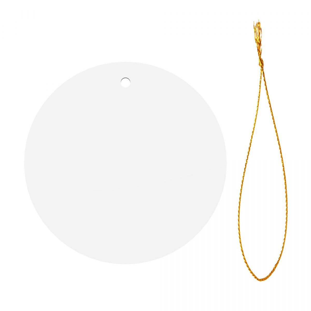 Aluminum Round Pendant