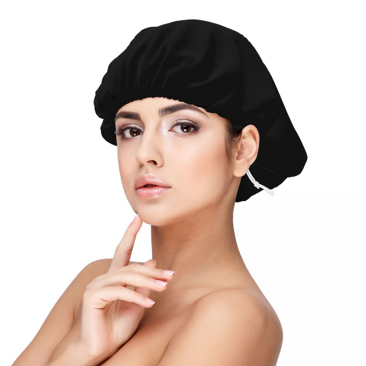 Adult’s Satin Sleeping Cap